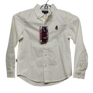 CAMISA BLANCA HUSH PUPPIES T 6 NUEVA
