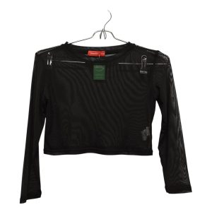 REMERA TOP TUL NEGRA PAPPOLINO T 10/12