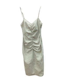 SOLERA MARRON BEIGE BCO RAYAS FRUNCE ZARA T M NUEVA