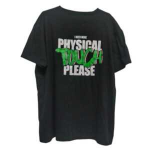 REMERA NEGRA TOUCH ME PULAU TXL