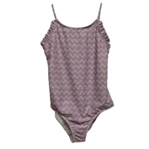 MALLA ENTERA LILA RAYAS BLANCAS CITRUS T16 NUEVA