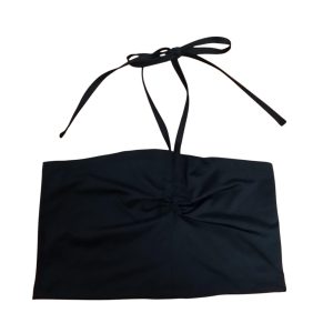 TOP LYCRA NEGRO TIRA  AJUSTABLE COMPLOT T 40- M