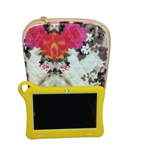 TABLET AMARILLA NARANJA TKEE ALCATEL EN ESTUCHE