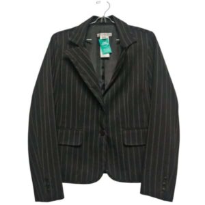 BLAZER NEGRO RAYAS MARRONES BLANCAS LU BY LOLITA T XXL
