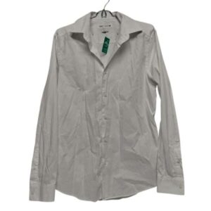 CAMISA BLANCA RAYITAS ZARA TM