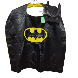 DISFRAZ BATMAN CARETA Y CAPA