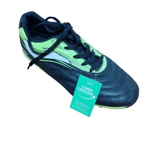 CHAMPIONES FUTBOL C/TAPONES NEGRO VERDE JOMA T 33 RASP DET PTA
