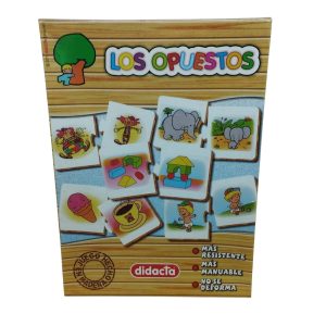 PUZZLE DE MADERA LOS OPUESTOS  DIDACTA