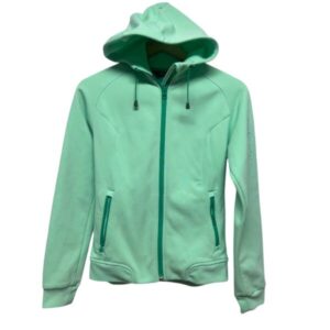 CAMPERA DEPORTIVA VERDE AGUA SALOMON TS MCH MANGA