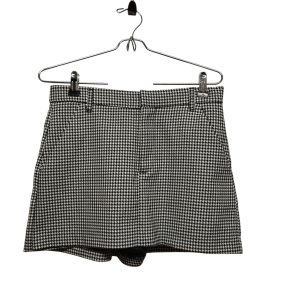 POLLERA SHORT CUADRILLE BLANCO NEGRO ZARA TM