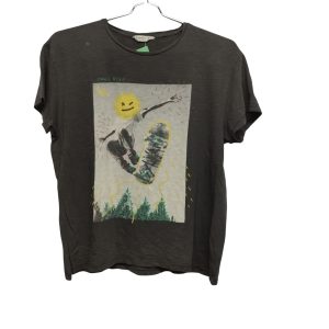REMERA ALG GRIS SKATER PINOS MANGO T 11/12 gast