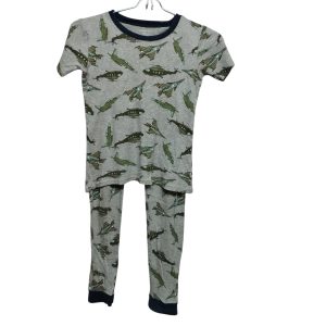 PIJAMA PANTALON BUZO ALG GRIS AZUL VERDE AVIONES CARTERS T 10 GT