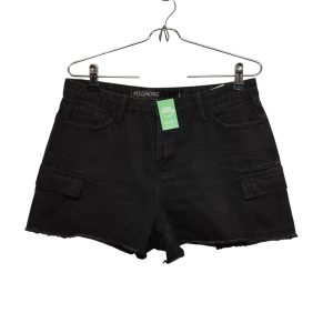 SHORT JEAN CARGO NEGRO PIECE OF CAKE T L