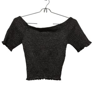 REMERA ELASTIZADA NEGRA PLATEADA PIECE OF CAKE T S