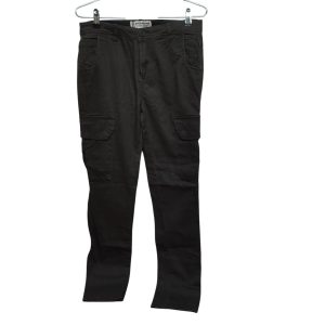 PANTALON GABRDINA MARRON CARGO MISTRAL T14