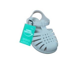 SANDALIAS CERRADAS GOMA ROSADAS T 23
