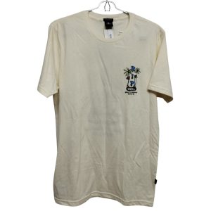 REMERA AMARILLO PALIDO ESTAMPA ESPALDA RIPCURL T S AP