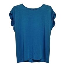 REMERA AZUL LISA T XS