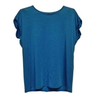 REMERA AZUL LISA T XS