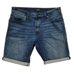 BERMUDA JEAN AZUL LOCALIZADA JACK&JONES T30