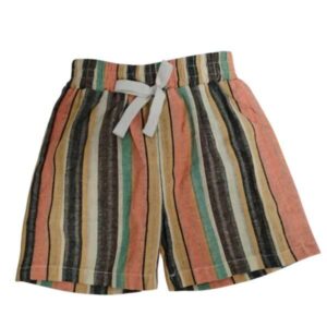 SHORT TELA RAY NARNAJA GRIS VERDE T2/3