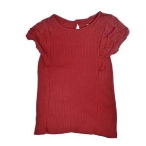 REMERA MORLEY ROJA VOLADOS BRODERIE KIABI T4