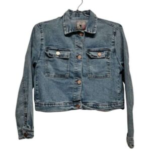 CAMPERA JEAN CLARITA BOLSILLOS GRANDES DON GATO T12