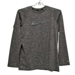 REMERA DEPORTIVA GRIS NIKE T L / 12