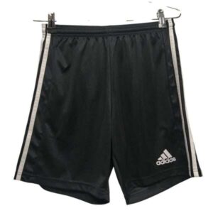 SHORT DEPORTIVO NEGRO RAYAS BLANCAS ADIDAS TS