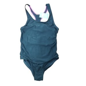 MALLA ESTILO NATACION NEGRO FUCSIA UV 50+ SIN MARCA T 7-8 AP