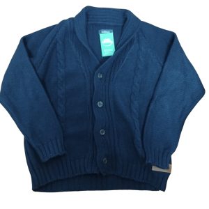 SACO HILO AZUL ESPIGUITAS COLLAGE T8