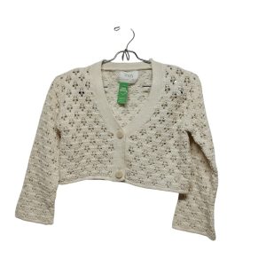 SACO HILO CORTO CREMITA CALADO ZARA T 8-9