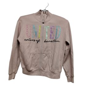 CAMPERA ROSADA UNITED LETRAS DE COLORES BENETTON T 10/11
