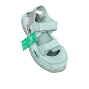 GUILLERMINAS CREMITA ROSADO ABERTURAS VELCRO ZARA T 34