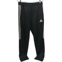 PANTALON DEPORTIVO ADIDAS T M NEGRO MANCHAS ENGANCHE