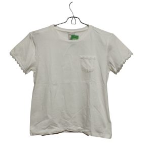 REMERA BLANCA BRODERIE BOLSILLO FUZARKA T13/14