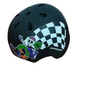 CASCO NEGRO DIBUJO FLYING EAGLE RASP