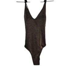 MALLA ENTERA BODY METALIZADO MARRON BAS T S