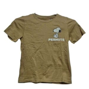 REMERA BEIGE SNOOPY H&M T4/6