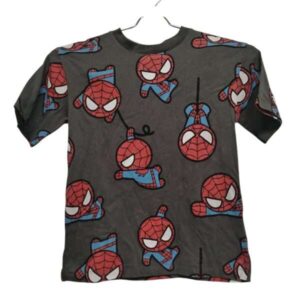 REMERA GRIS SPIDERMAN H&M T5/6