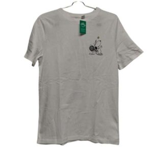 REMERA BLANCA SNOOPY ESPALDA ESTAMPADA H&M T +14