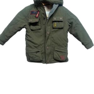 CAMPERA VERDE MARRON FORRADA HUSU PUPPIES T 2 MCH INT MCH MANGA
