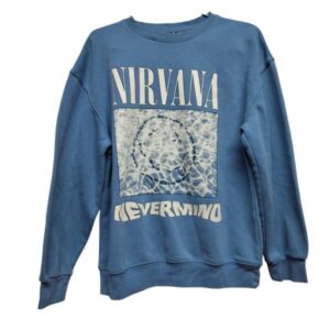 BUZO ALG CELESTE NIRVANA DIVIDED XXS