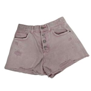 SHORT JEAN ROSADO FLECOS ZARA T13/14