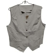 CHALECO GRIS ESTILO SASTRERO T XL CHICO SIN GRIFA