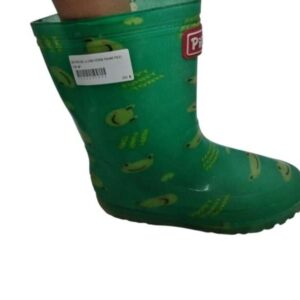 BOTAS DE LLUVIA VERDE RANAS PILILI T29 AP