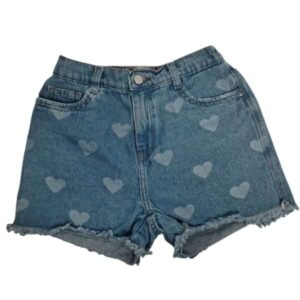 SHORT JEAN CORAZONES KIDS DENIM T11/12