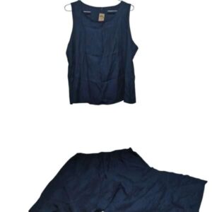 CONJ. BLUSA PANTALON AZUL T XL CHICO AP M