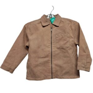 CAMPERA ESTILO SOBRECAMISA GAMUZA MARRON H&M T5/6