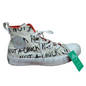 CHAMPION BOTITA LONA BEIGE NEGRO NARANJA CHUCK CONVERSE T 40
